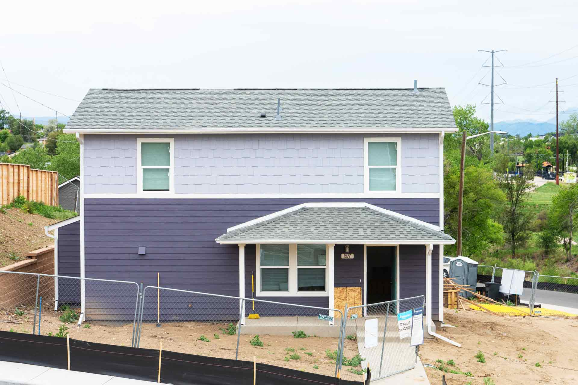 1077-N-Meade-St home under constuction
